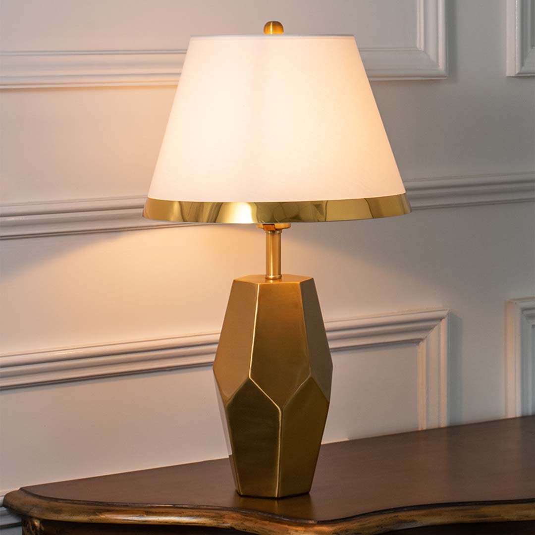 Hana Gold Metallic Table Lamp