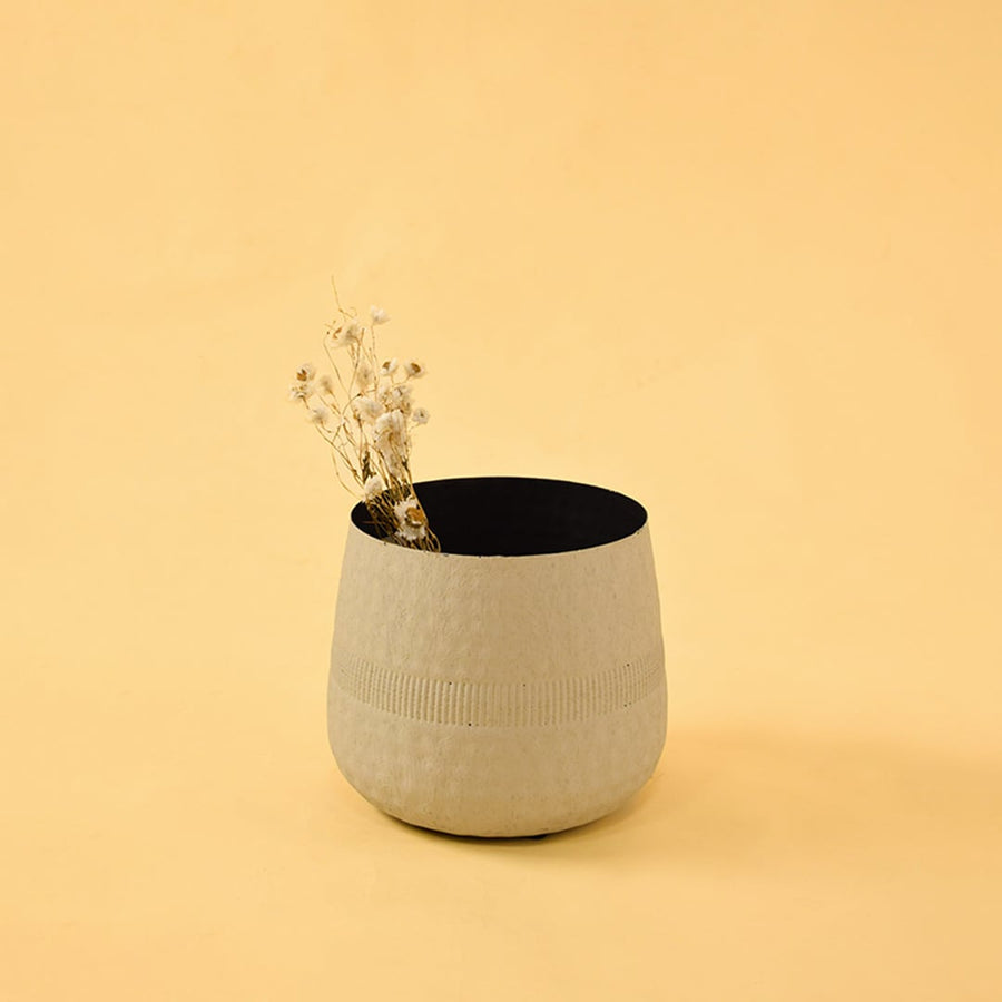 Harrappan Vase Grey Large Lifestyle