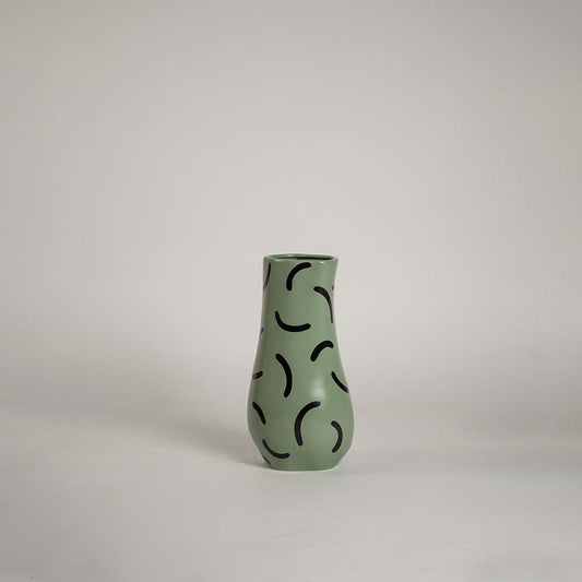 Hoja Vase - Green