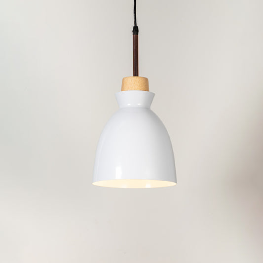 Horn Pendant Light- White