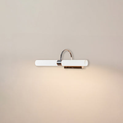 Howe Double Glass Picture Light - Silver