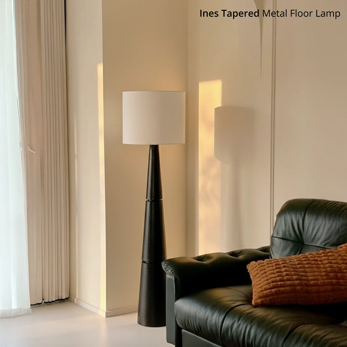 Ines Tapered Metal Floor Lamp