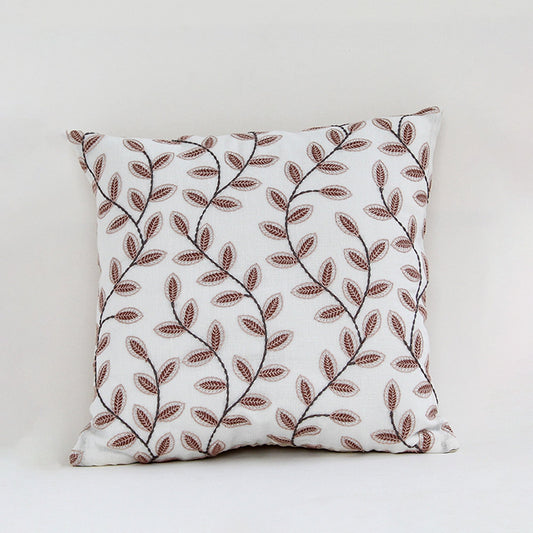 Intricately Embroidered Cushion Covers Cotton