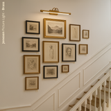 Jenesen Picture Light - Antique Brass
