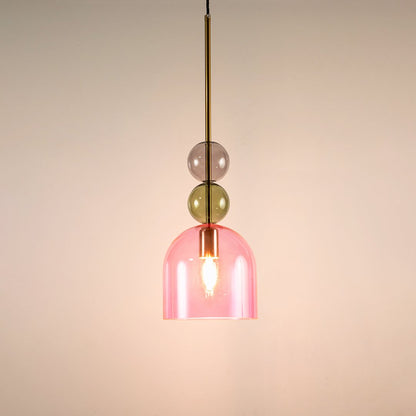 Melange Glass Pendant Light