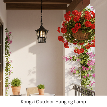 Kongzi Outdoor Hanging Lamp