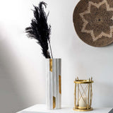 Dried Pampas Grass - Black Set of 5