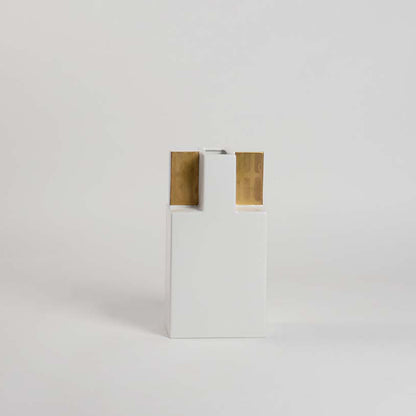 Larry & Llama Vase - Gold