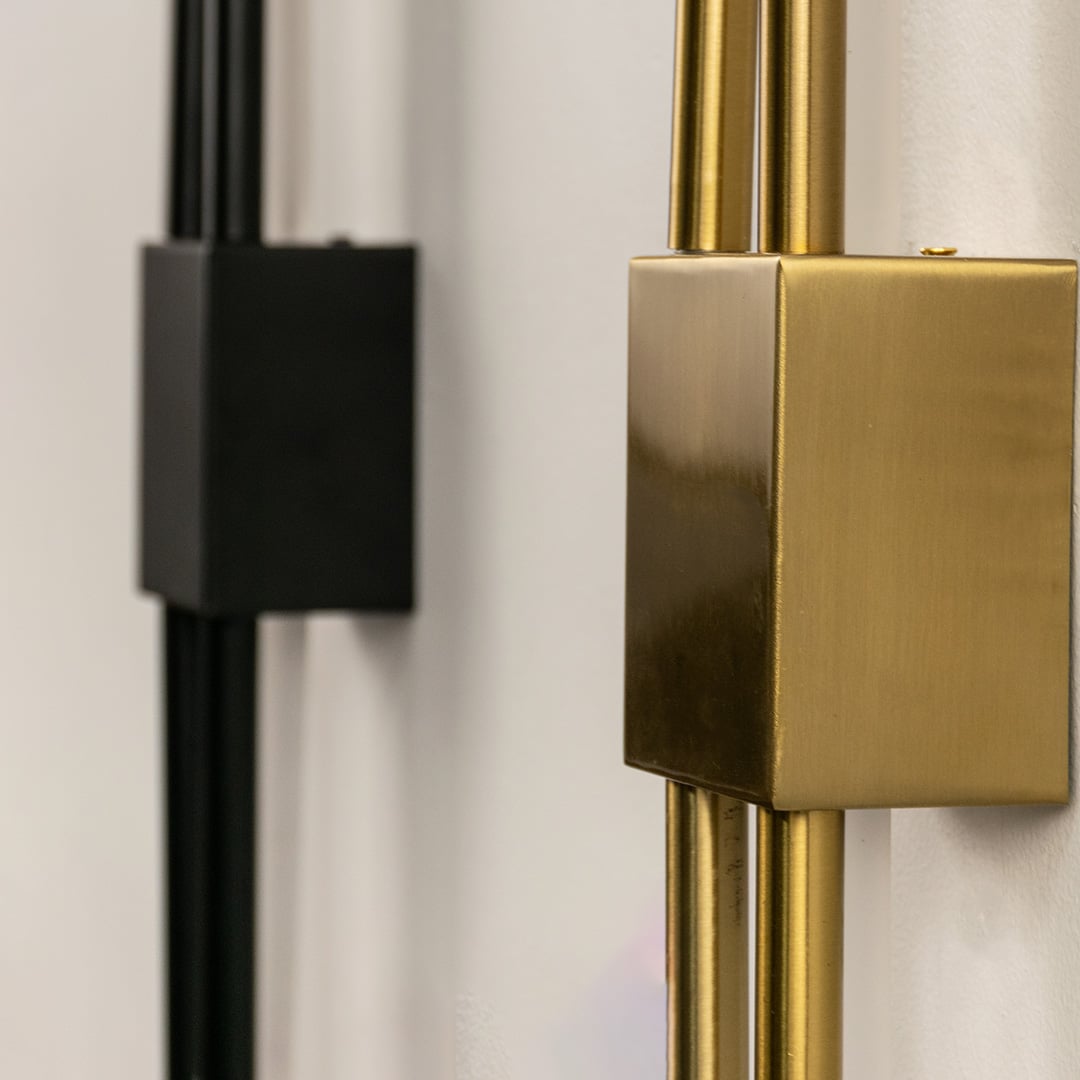 Lasha Wall Lamp Gold Closeup 1