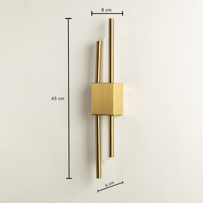 Lasha Wall Lamp Gold Dimension