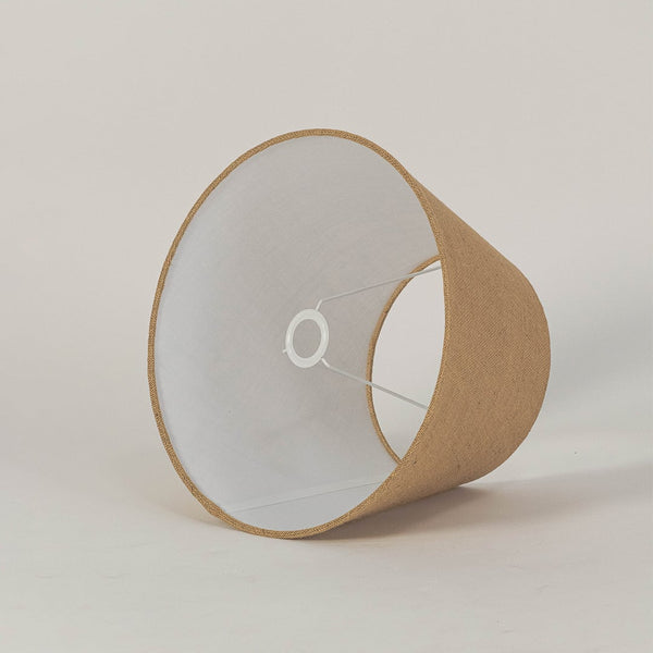 Linen Fabric Barrel Lamp shade - Beige