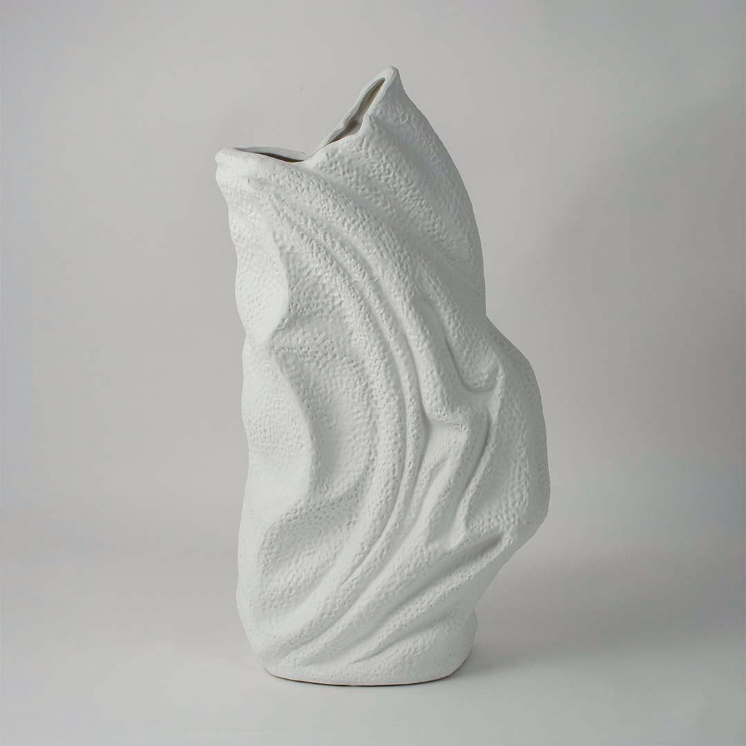 Livex White Ceramic Vase