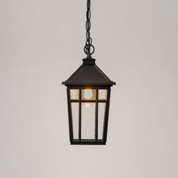 Lodge Birdcage Outdoor Hanging Lamp