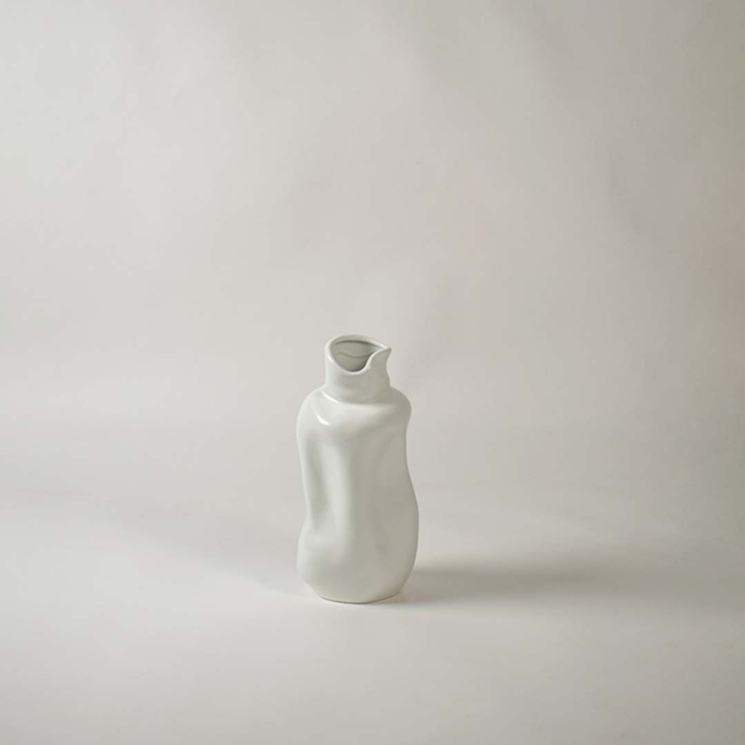 Loka Deco Vase - White