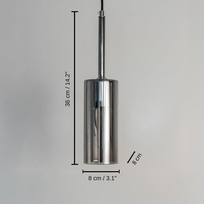 Machine Retro Creative Pendant Lamp, 36 x 8 x 8 cm (14.2 x 3.1 x 3.1 inches) dimensions
