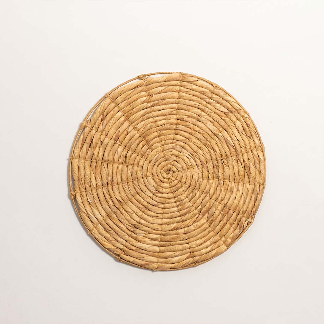 Manila Cane Handwoven Wall Basket