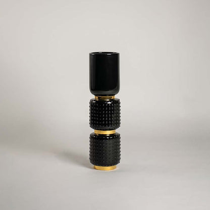 Marlee Vase Black White Background