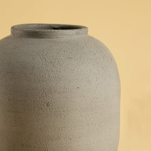 Milkstone Terracotta Vase Medium