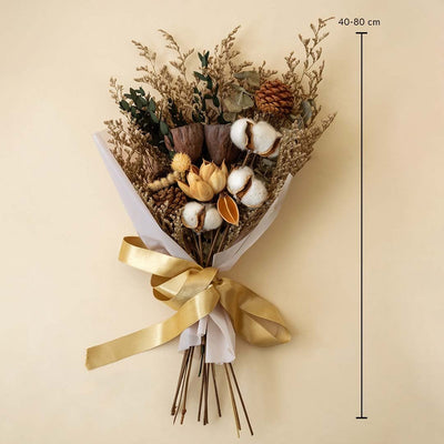Mocha Magic Dried Flower Bouquet