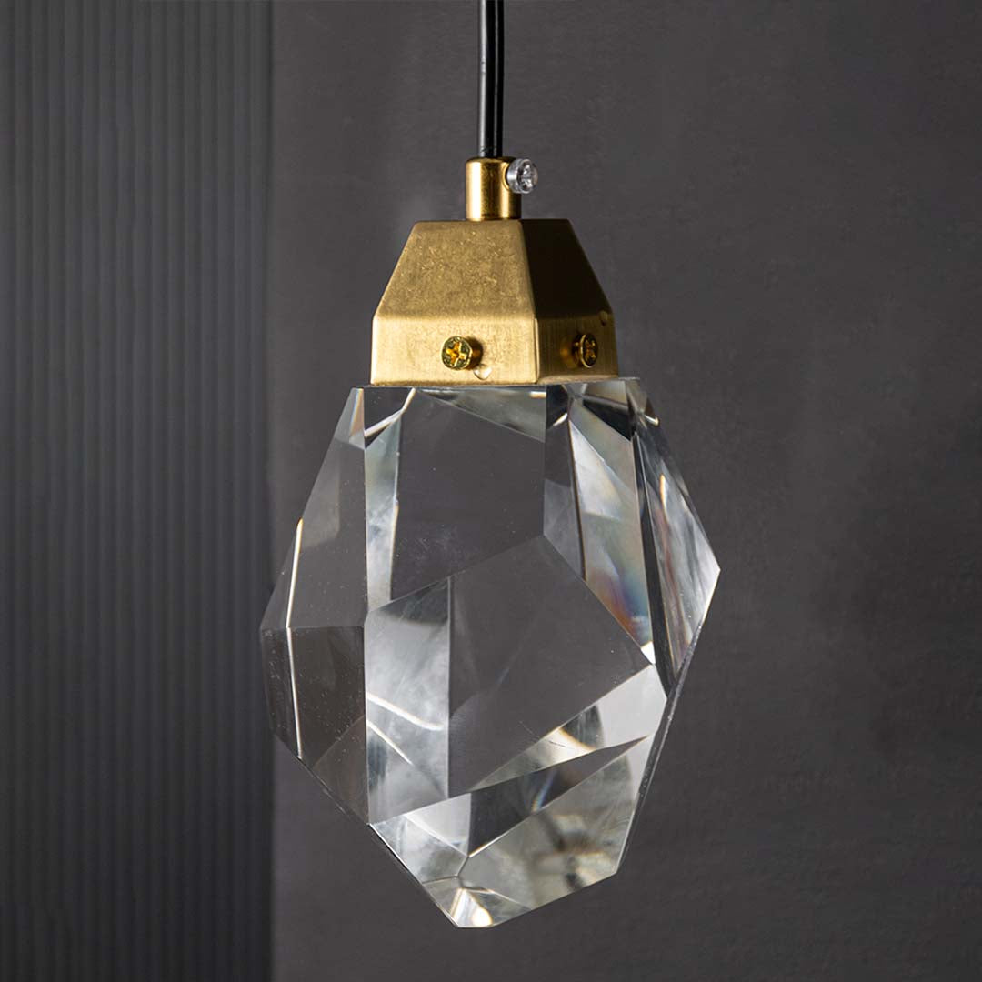 Modern Diamond Crystal Glass Wall Light