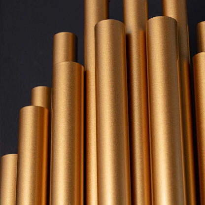 Modern Gold Stainless Steel Tubes Wall Lamp