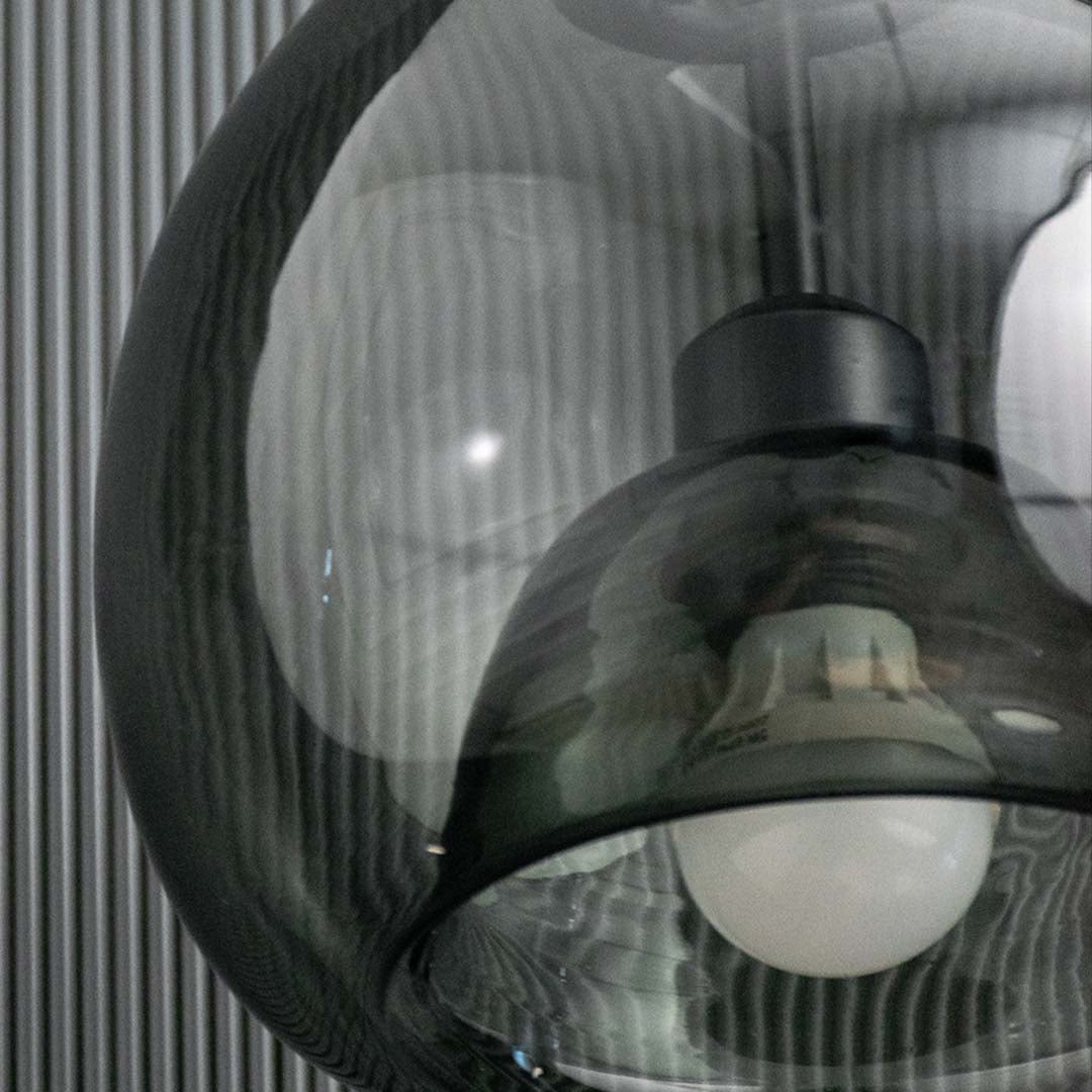 Modern Hanging Pendant Light - Black