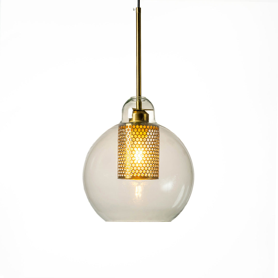 Modern Loft Glass Pendant - Dome