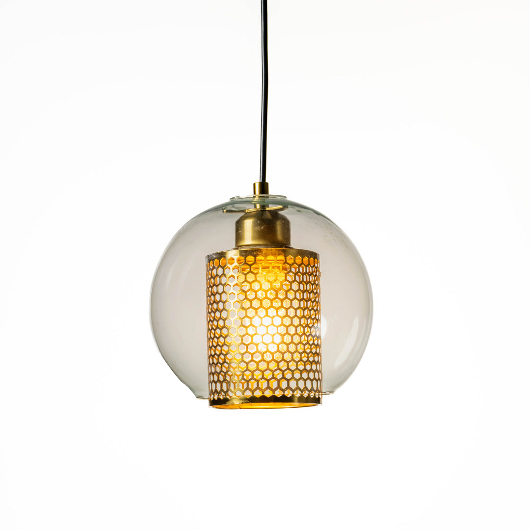 Modern Loft Glass Pendant - Round