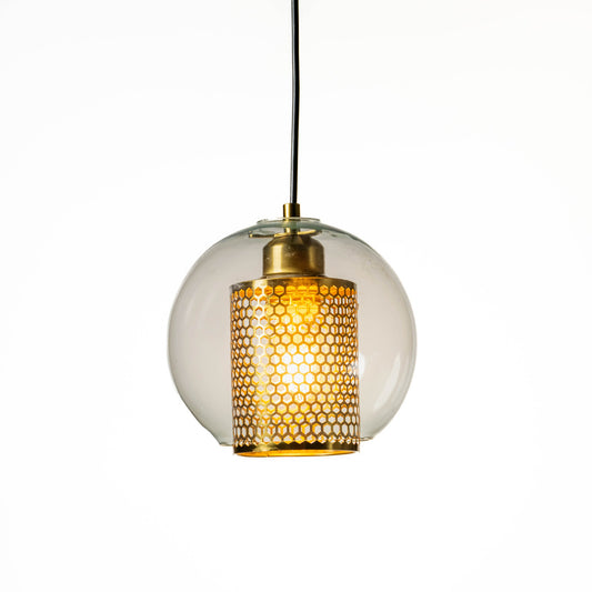 Modern Loft Glass Pendant - Round