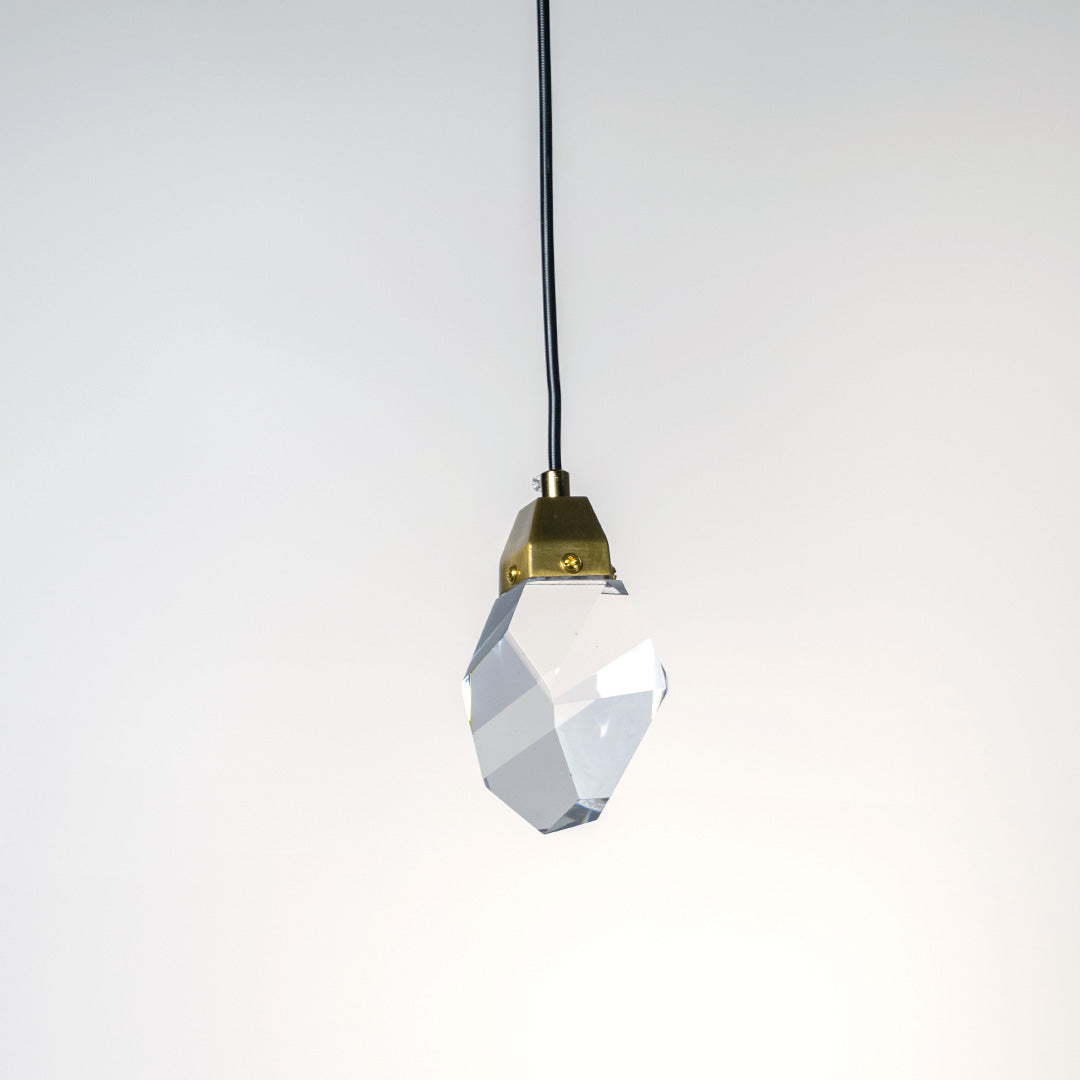 Modern Plating Crystal Pendant Light
