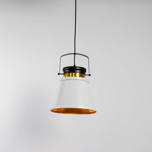 Modern Style Conical Shape Metal Hanging Lamp