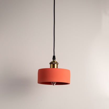 Mono Pendant Light - Orange