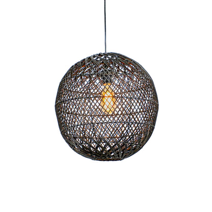 Moon Glow Rattan Pendant Lamp