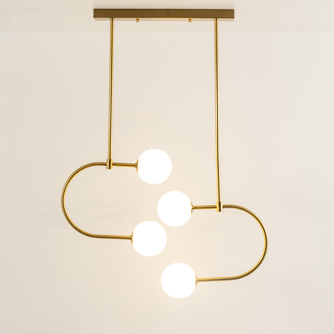 Murano 2 Light Chandelier