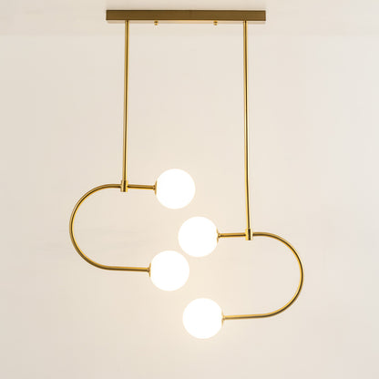 Murano 2 Light Chandelier