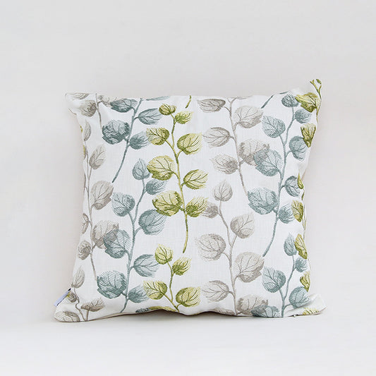 Natural Aspect Embroidered Cushion Cover