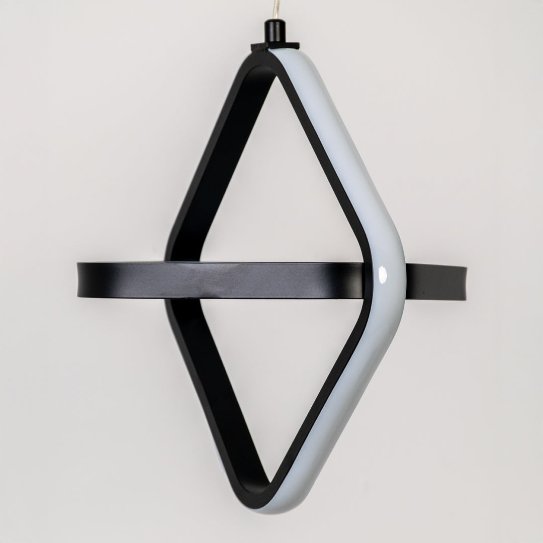 Nordic Creative Geometric LED Pendant Light - Square