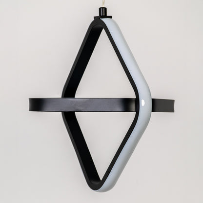 Nordic Creative Geometric LED Pendant Light - Square