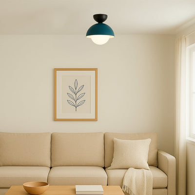 Nordic Macaroon Ceiling Light - Black & Blue