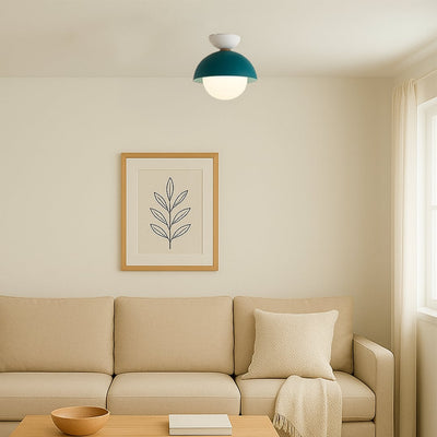 Nordic Macaroon Ceiling Light - White & Blue