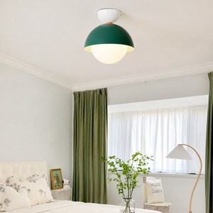 Nordic Macaroon Ceiling Light - White & Green