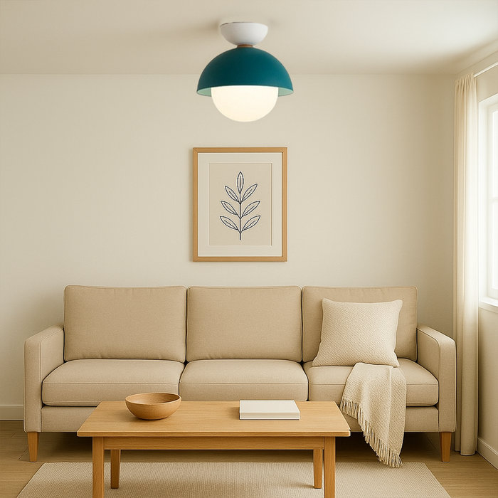 Nordic Macaroon Ceiling Light - White & Blue