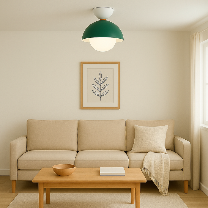 Nordic Macaroon Ceiling Light - White & Blue