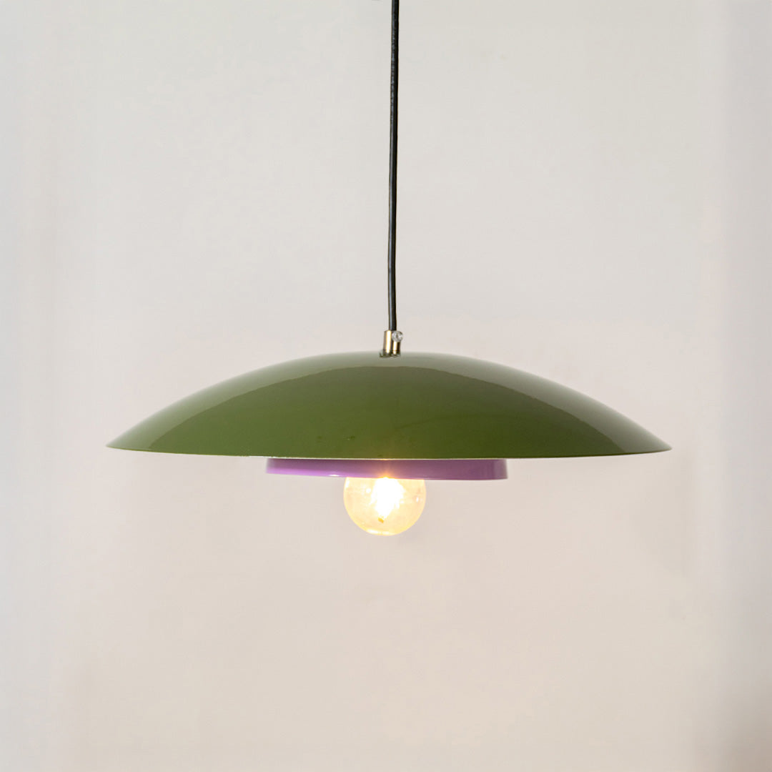 Olemi Pendant Lamp - Green & Purple