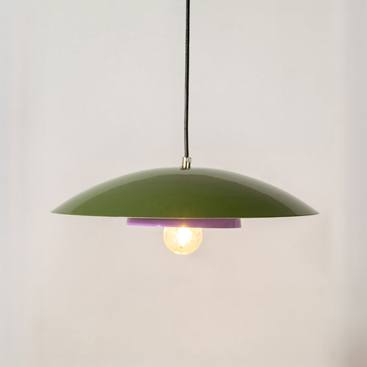 Olemi Pendant Lamp - Green & Purple