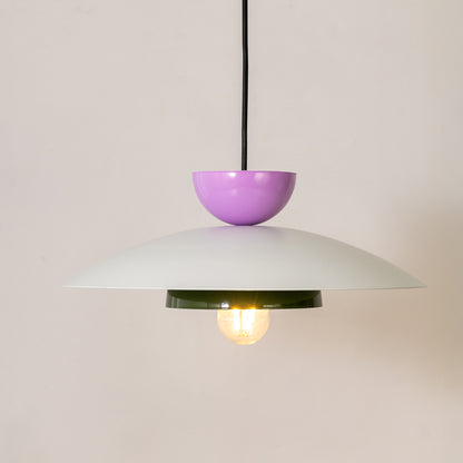 Olemi Pendant Lamp - Purple White & Green