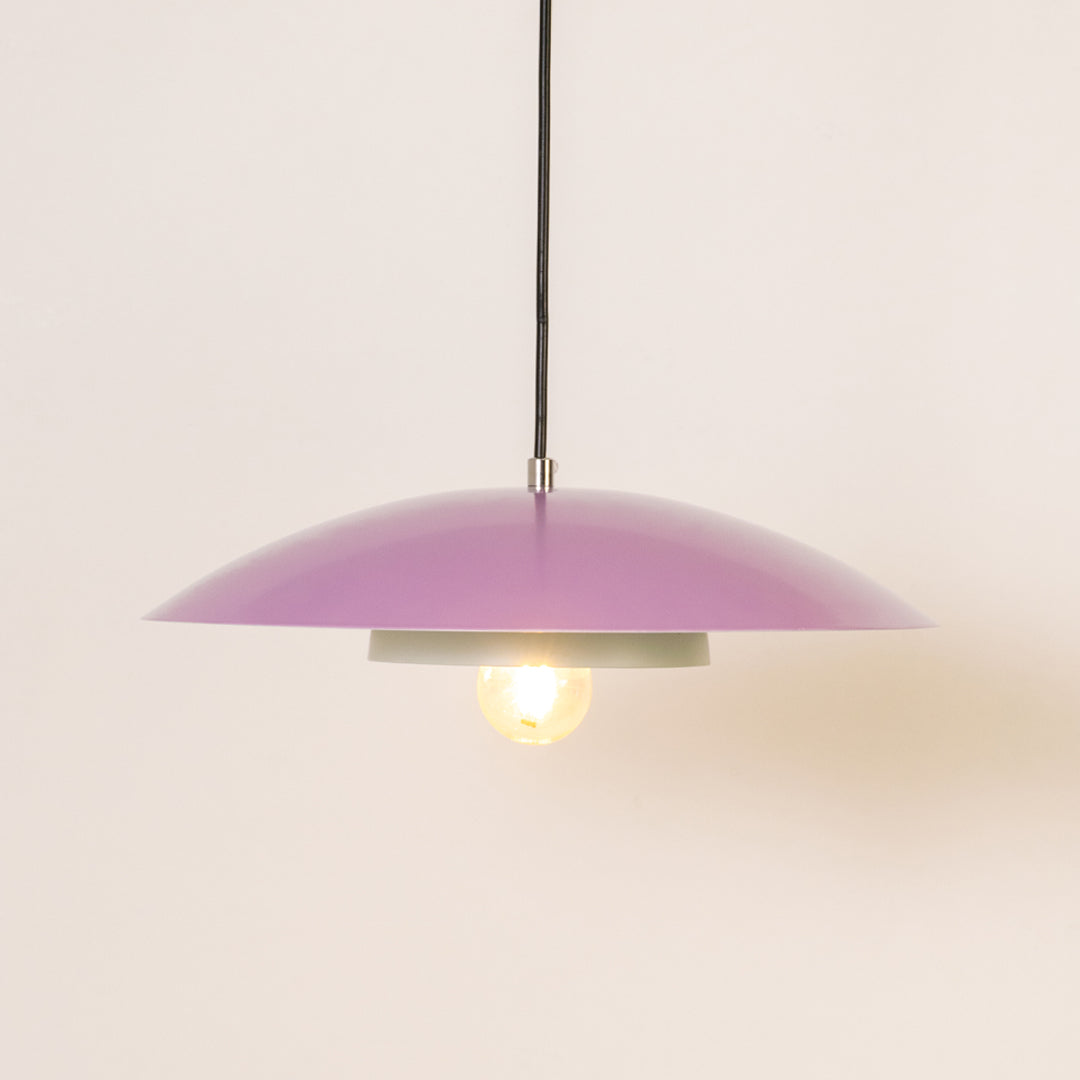 Olemi Pendant Lamp - Purple & White
