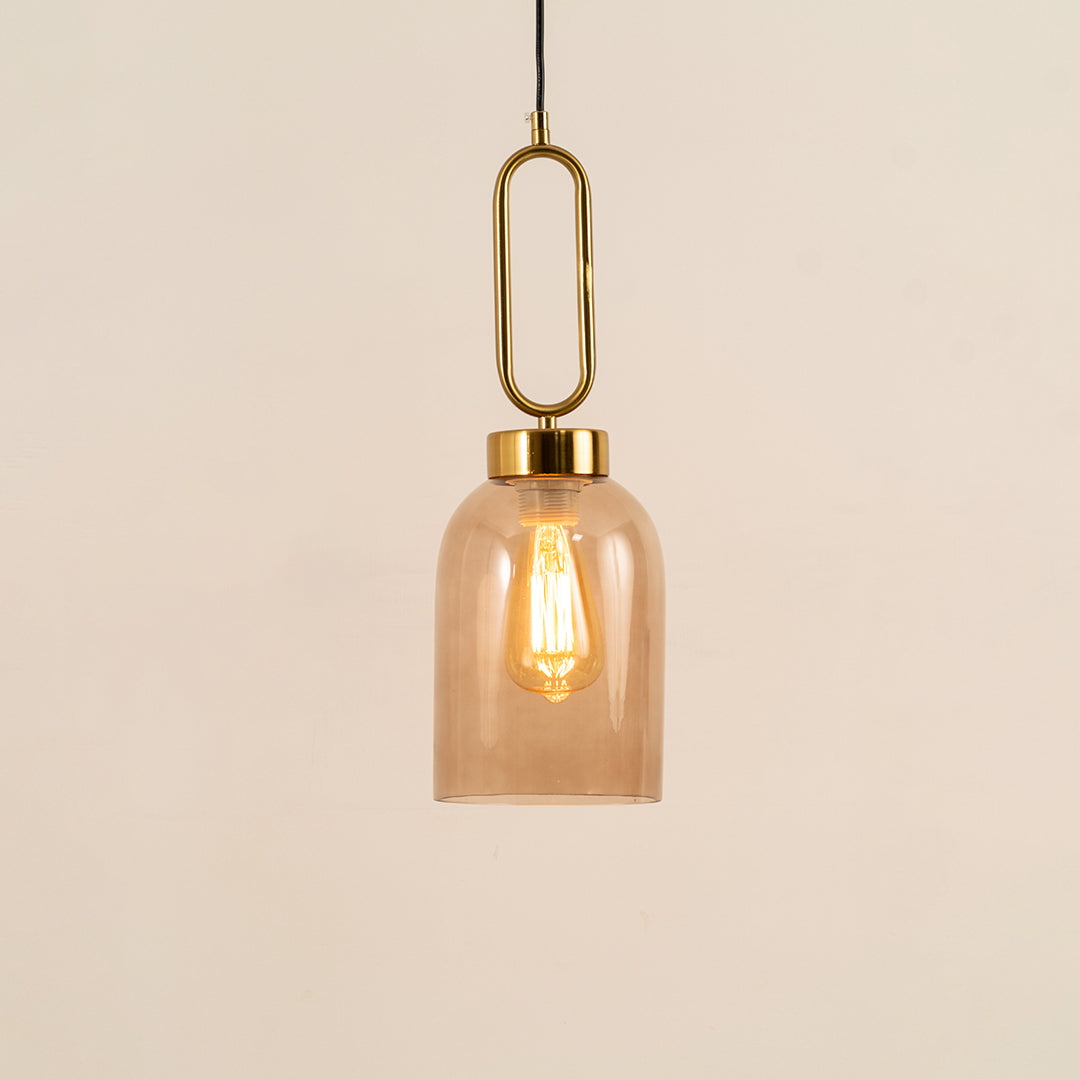 Ombre Hanging Light - Amber