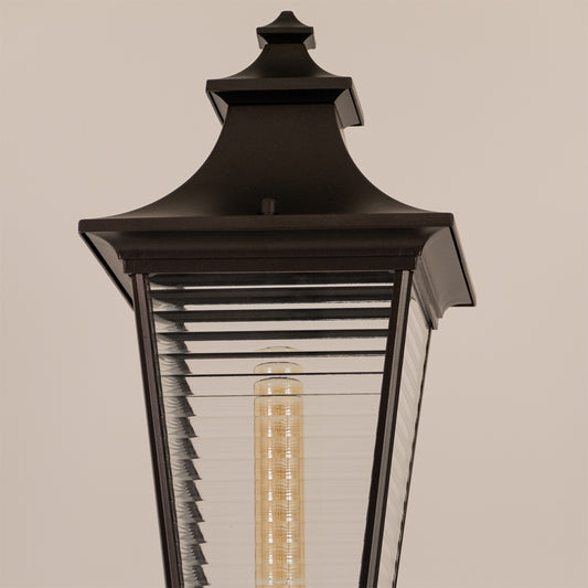 Onset Black Outdoor Pole Light