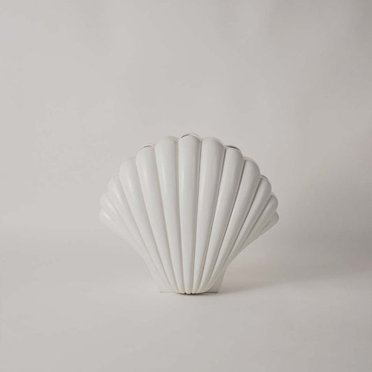 Opie Deco Vase - White
